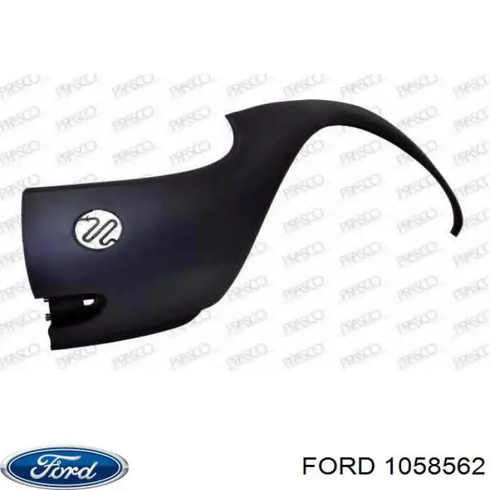 Бампер передний, левая часть Ford 1058562 цена, от 25.62 USD