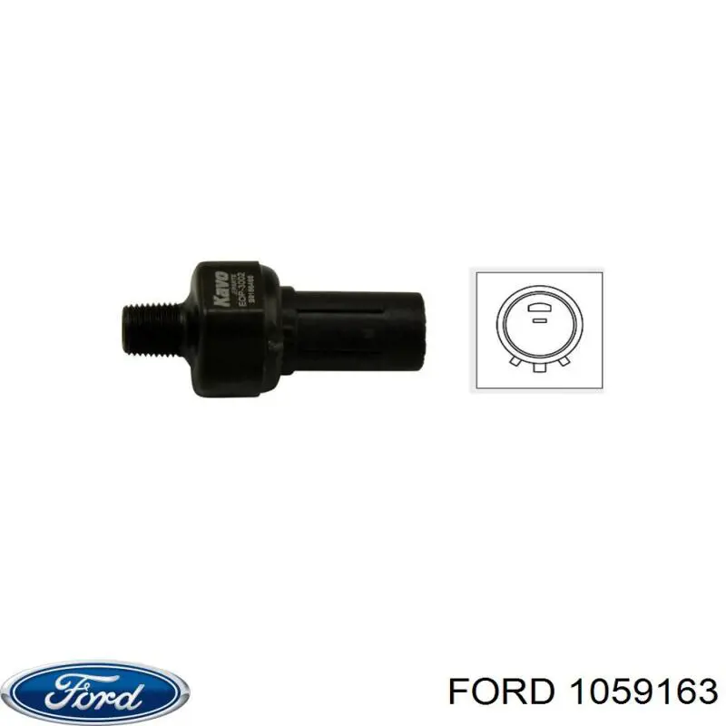 1059163 Ford фара противотуманная правая