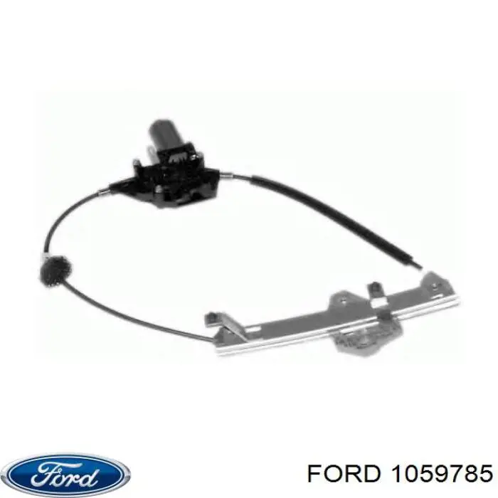 Механизм стеклоподъемника двери задней левой 1059785 Ford