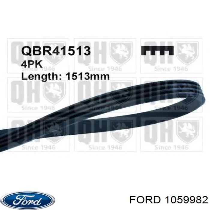 Ремень генератора 1059982 Ford