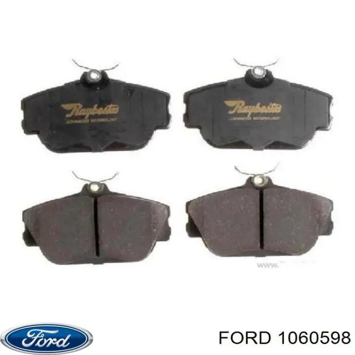 1060598 Ford Зеркальный элемент правого зеркала заднего вида