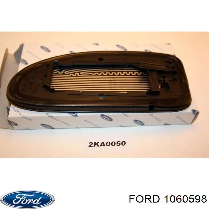 Купить 1060598 Ford Стекло правого зеркала заднего вида