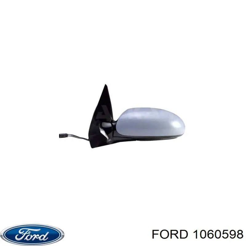 Стекло правого зеркала заднего вида 1060598 Ford