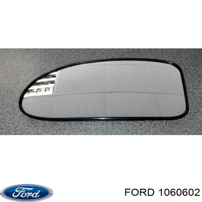 Стекло левого зеркала заднего вида 1060602 Ford