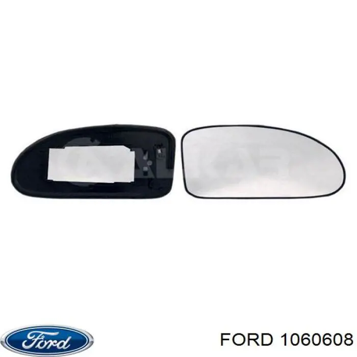 Стекло правого зеркала заднего вида 1060608 Ford