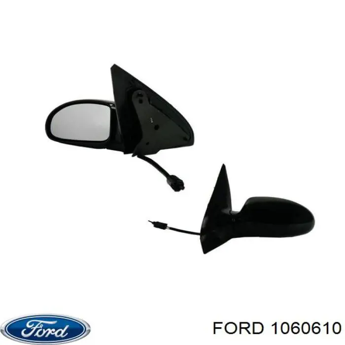 1060610 Ford зеркальный элемент зеркала заднего вида левого