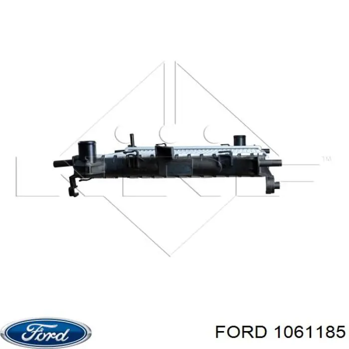 1061185 Ford радиатор