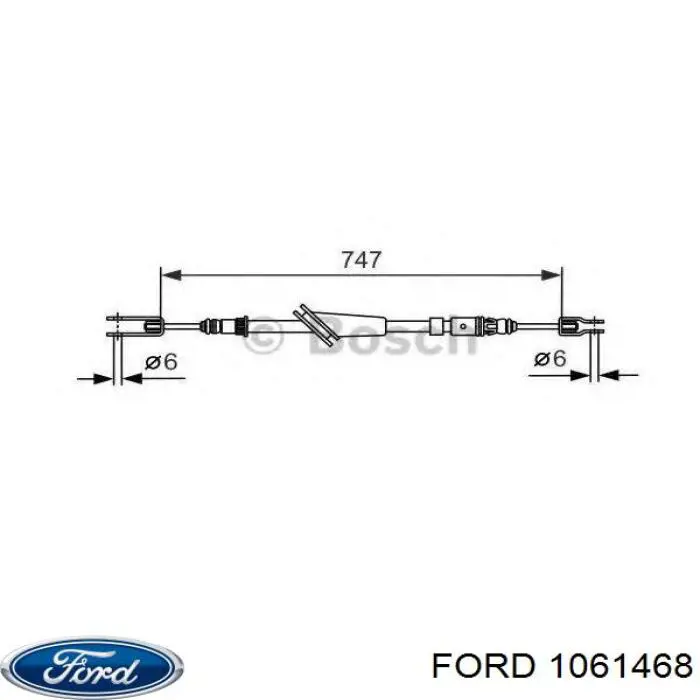 Прокладка крышки двигателя Ford 1061468 цена, от 17.08 USD