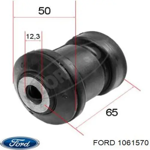 Купить 1061570 Ford Сайлентблок нижний передней подвески