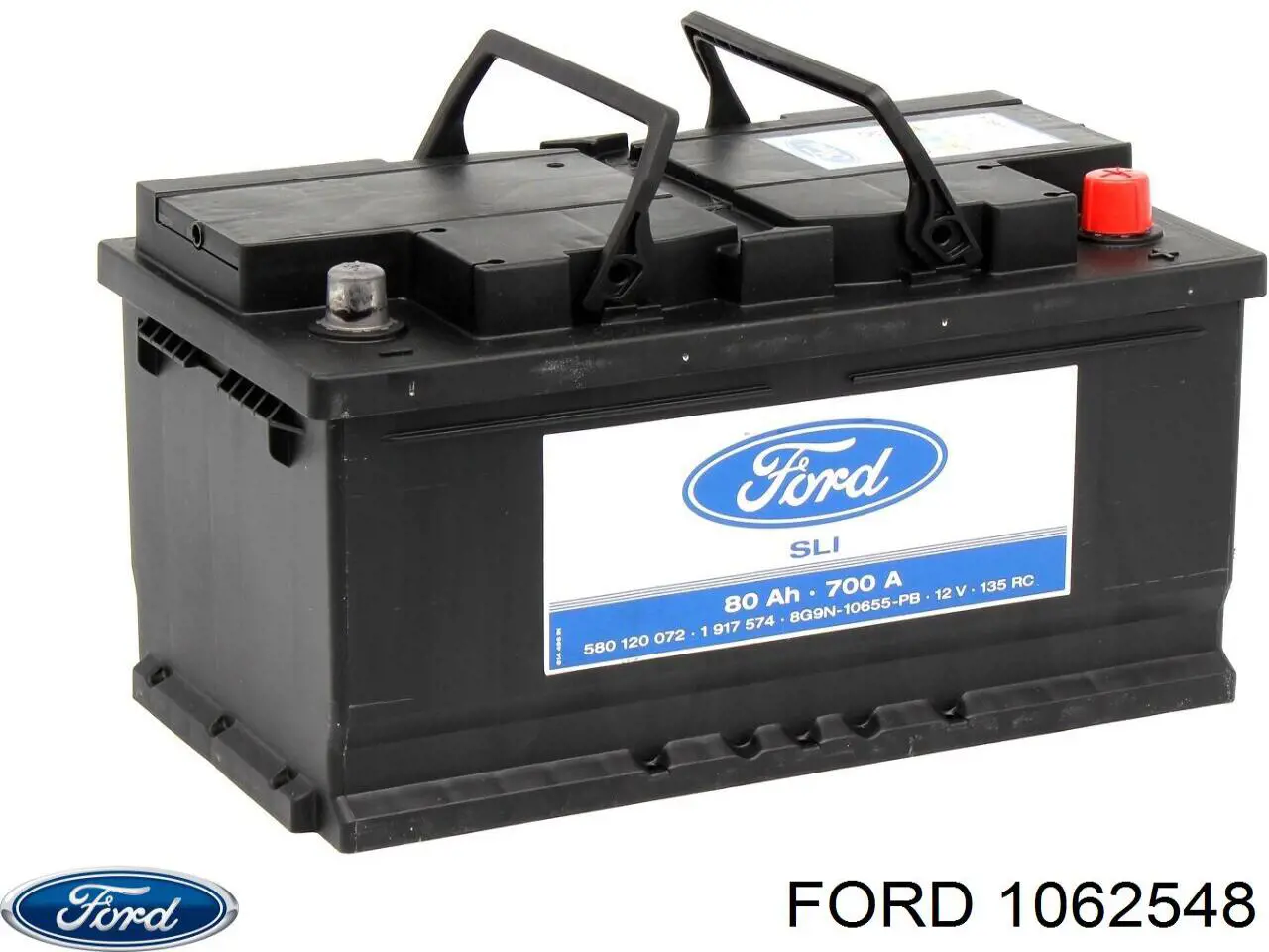Аккумулятор Ford 1062548