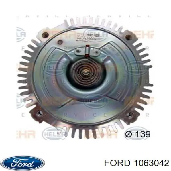 1063042 Ford Гидромуфта привода вентилятора