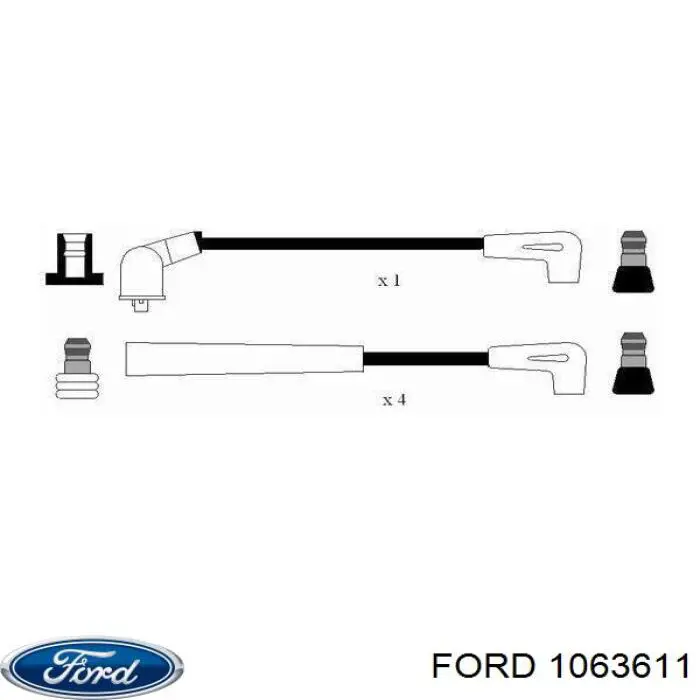 Высоковольтные провода 1063611 Ford