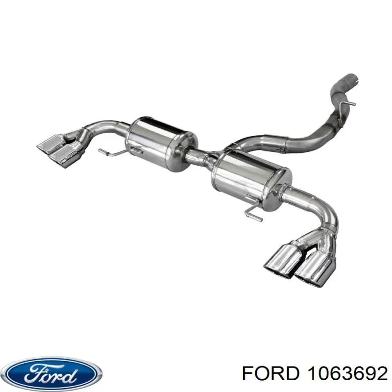 Купить 1063692 Ford Ключ-заготовка