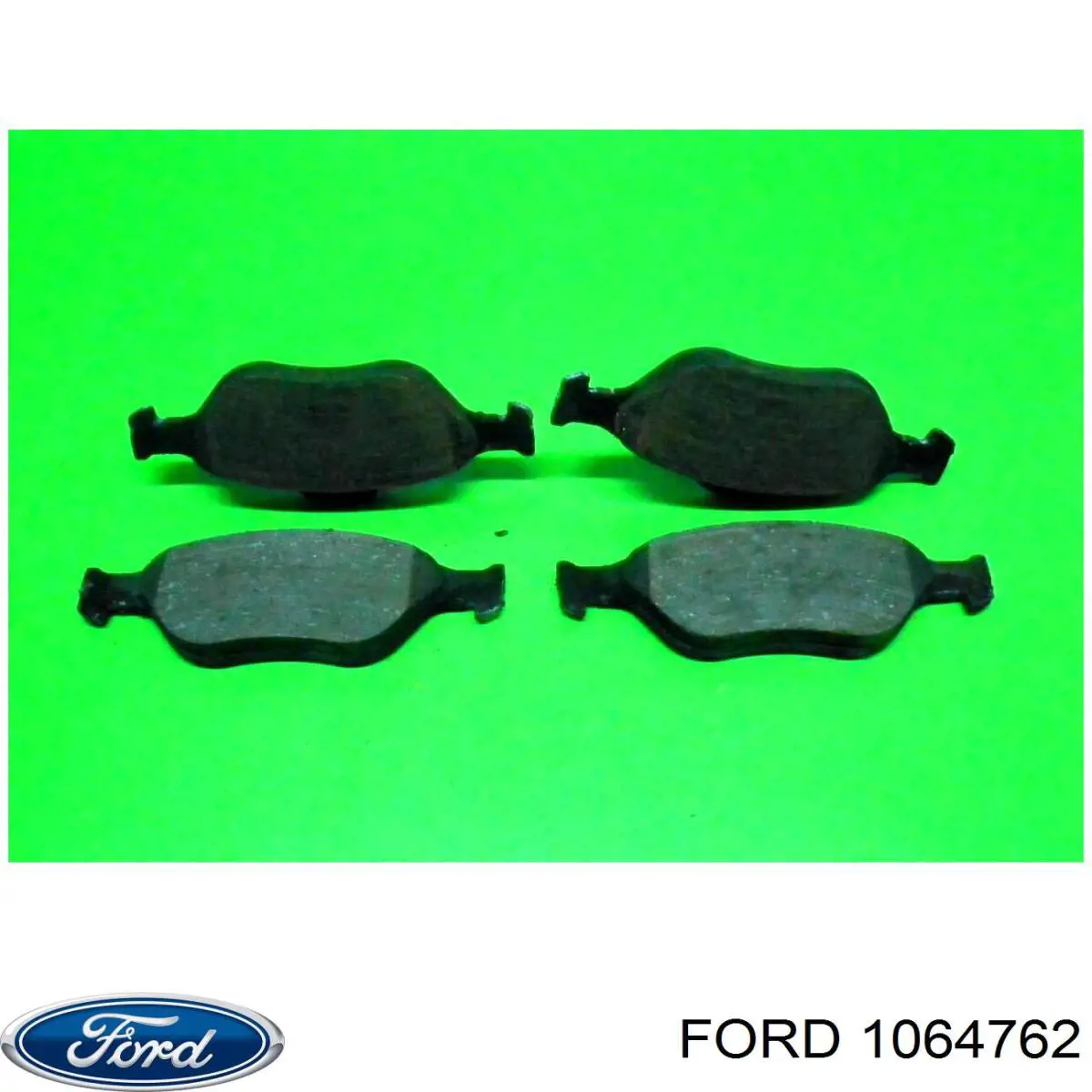 1064762 Ford колодки тормозные передние дисковые