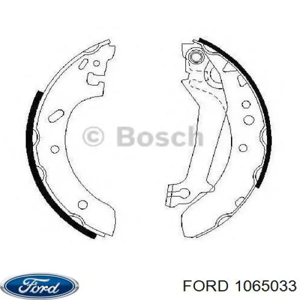 Тормоза рабочие задние ножные и тормозные барабаны Ford 1065033 цена, от 23.50 USD