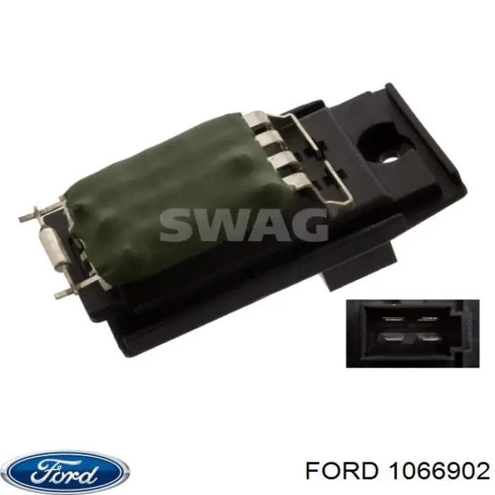 Купить 1066902 Ford Регулятор оборотов вентилятора печки