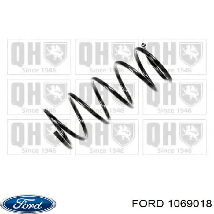Передняя пружина 1069018 Ford