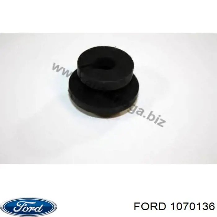 1070136 Ford кронштейн (подушка крепления радиатора нижний)