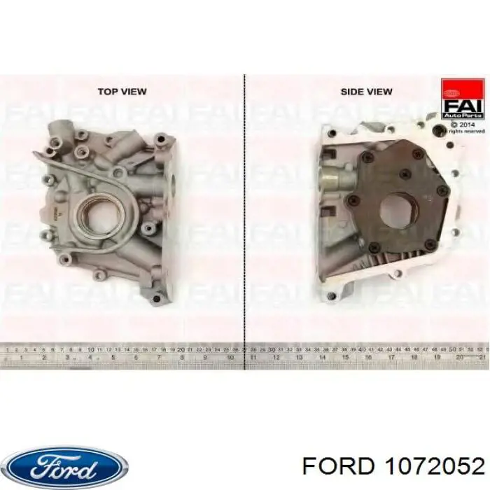 Насос масляный Ford 1072052