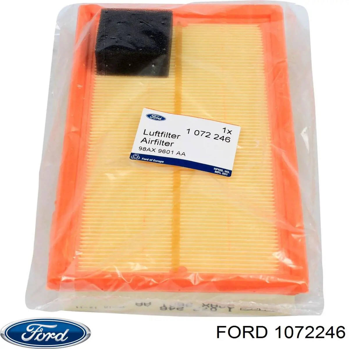 Воздушный фильтр 1072246 Ford