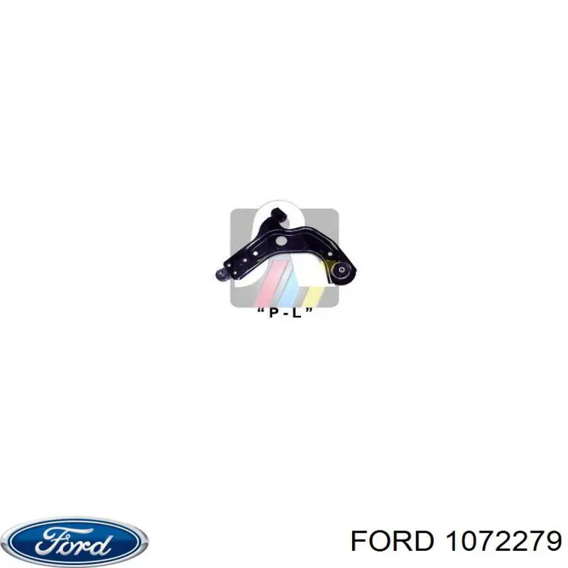 1072279 Ford рычаг передней подвески нижний левый