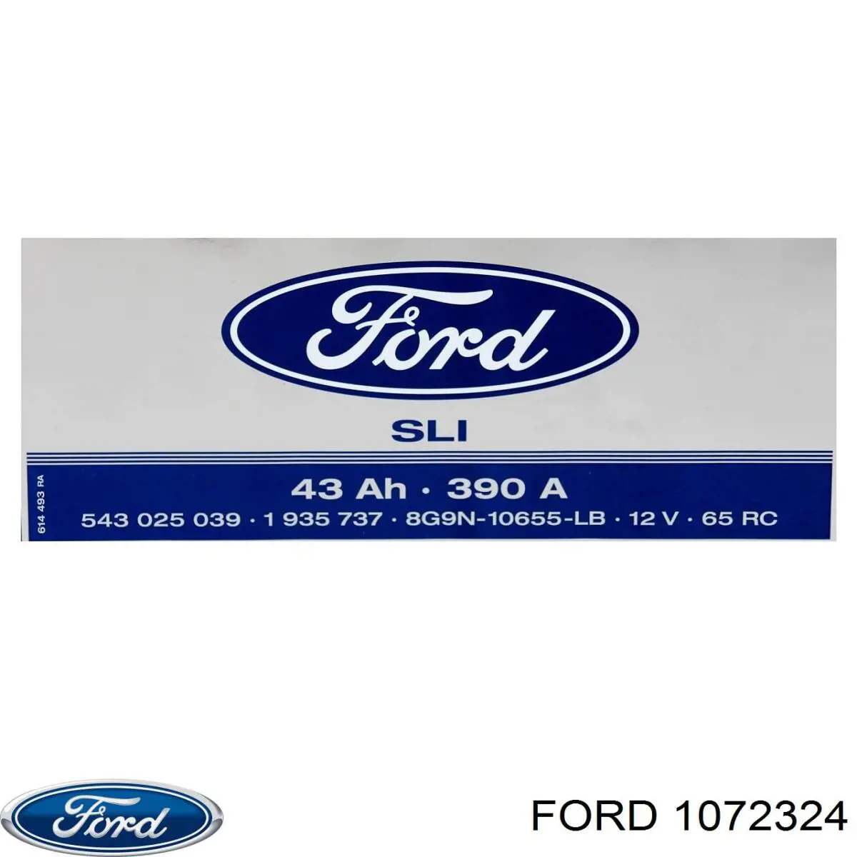 Купить Ford Емкость 44А/ч 1072324