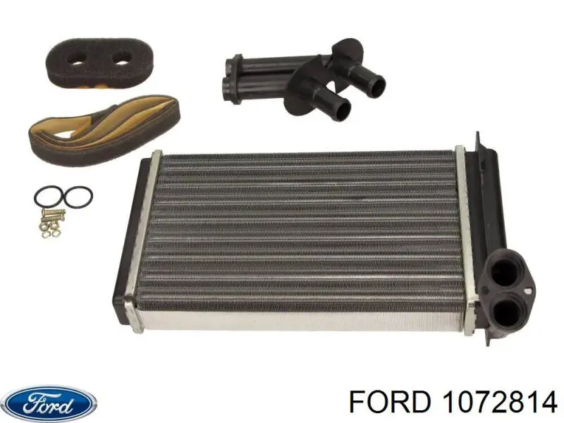 1072814 Ford радиатор печки