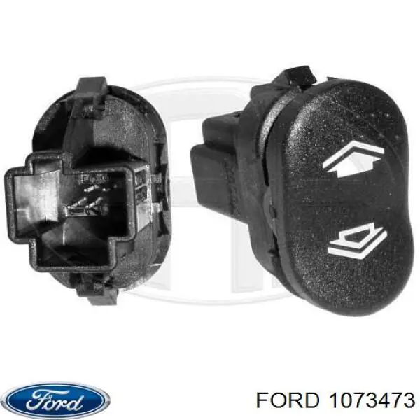 Кнопка включения мотора стеклоподъемника задняя на Ford Focus I 