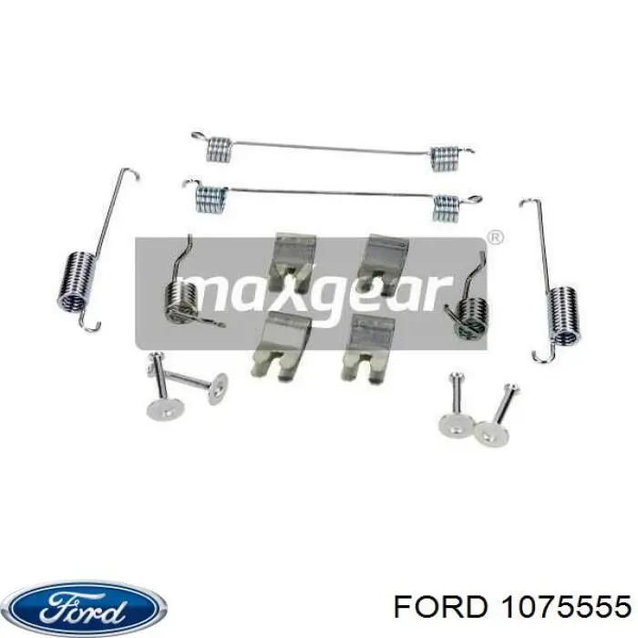 Установочный комплект задних барабанных колодок Ford 1075555 цена, от 5.23 USD