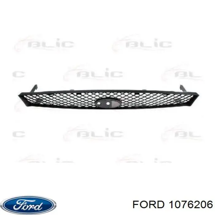 1076206 Ford решетка радиатора