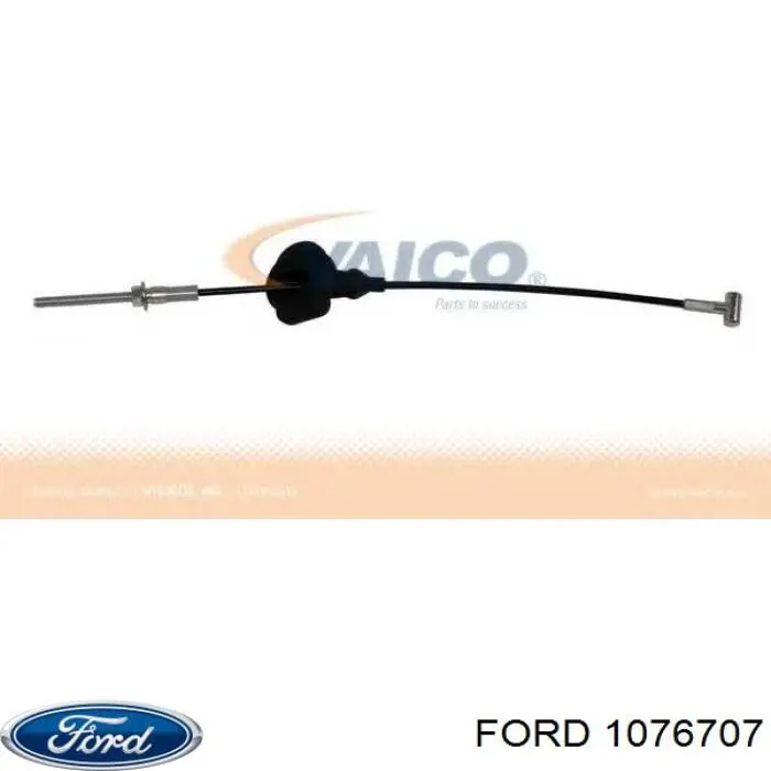 1076707 Ford трос ручного тормоза передний