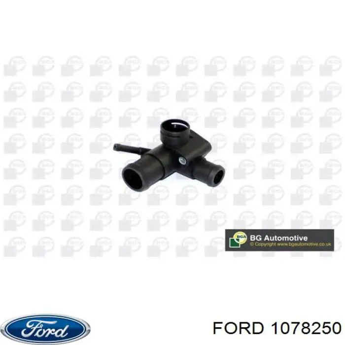 1078250 Ford фланец системы охлаждения (тройник)