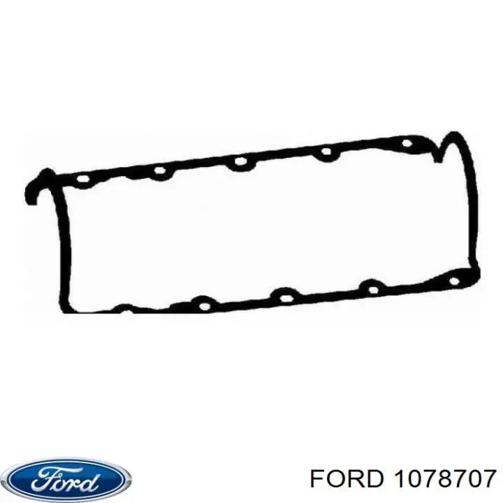1078707 Ford прокладка поддона картера двигателя