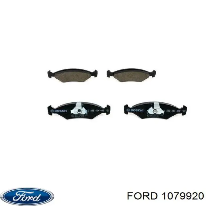 Передние тормозные колодки 1079920 Ford