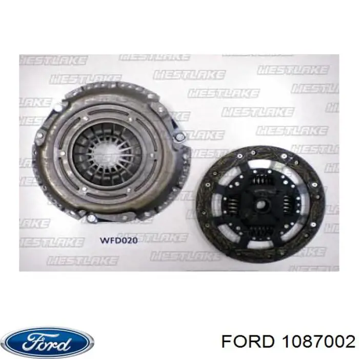 Комплект сцепления (3 части) Ford 1087002 цена, от 97.97 USD