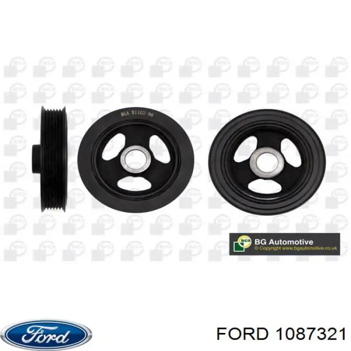 1087321 Ford шкив коленвала