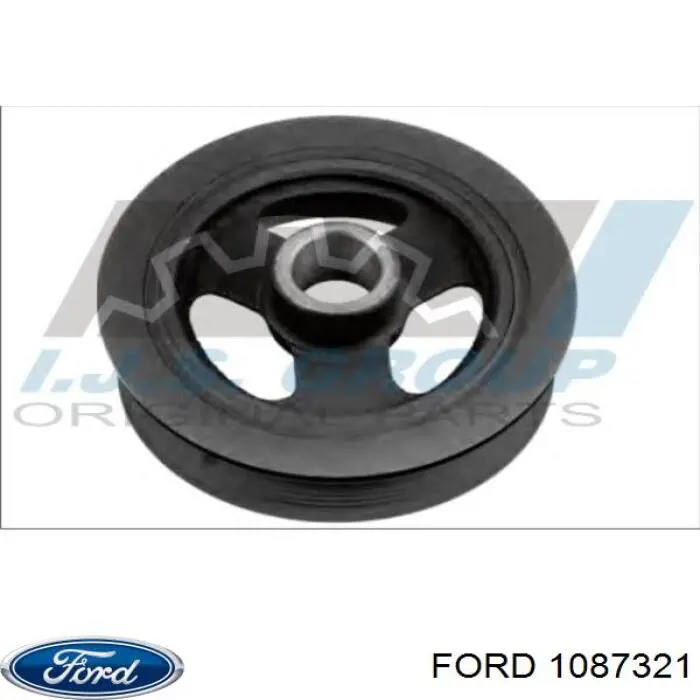 Купить 1087321 Ford Шкив-демпфер коленвала