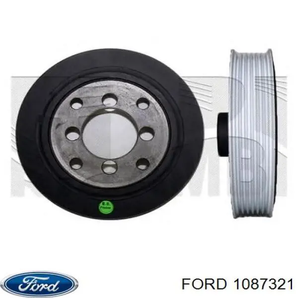 Шкив коленвала (демпфер) Ford 1087321 цена, от 30.61 USD