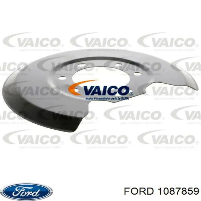 1087859 Ford Пыльник тормозного диска заднего