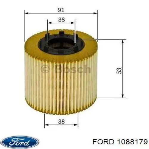 Compre 1088179 Ford Filtro de óleo