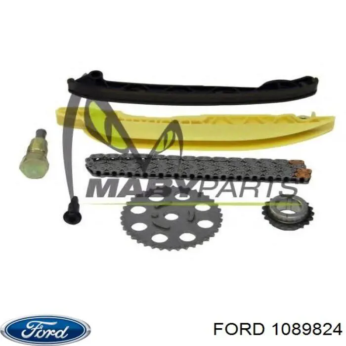 Amortecedor de cadeia do mecanismo de distribuição de gás, direito para Ford Fiesta (JH, JD)