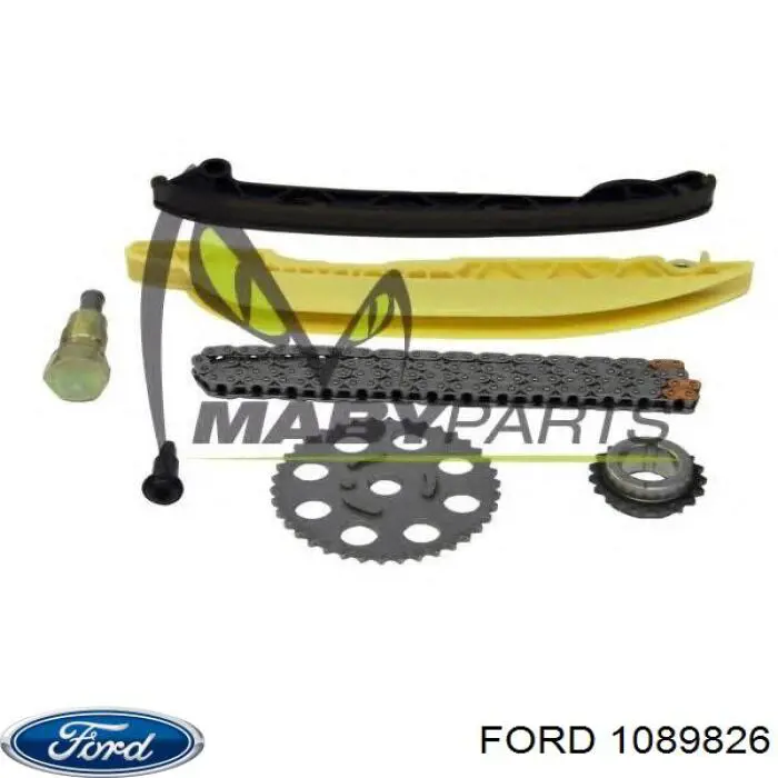 Amortecedor de cadeia do mecanismo de distribuição de gás, esquerdo para Ford Fiesta (JH, JD)