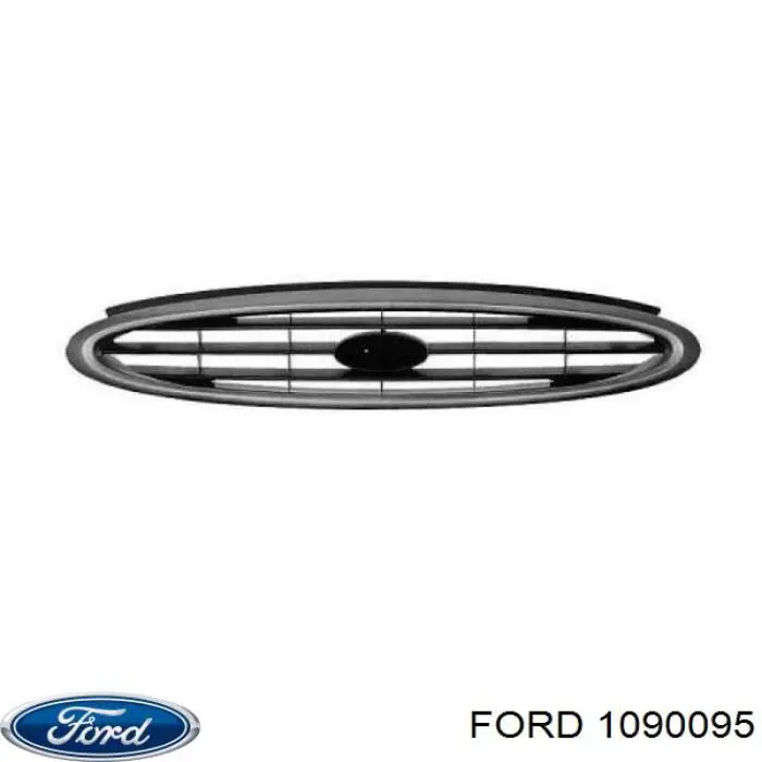 1090095 Ford решетка радиатора