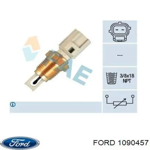 Датчик температуры воздушной смеси Ford 1090457