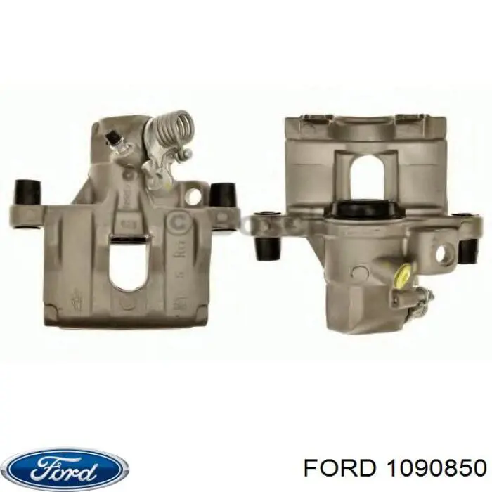 1090850 Ford moldura da porta traseira direita