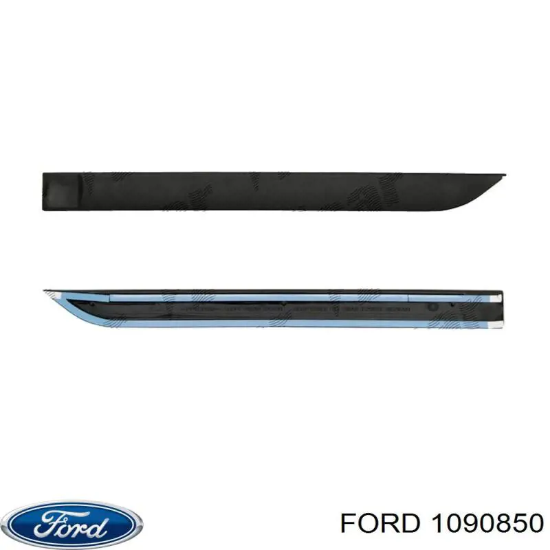 Молдинг двери задней правой Ford 1090850 цена, от 13.34 USD