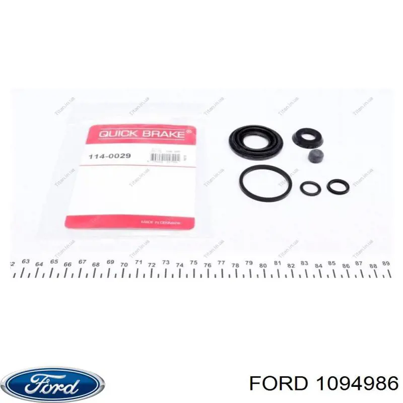 Левое боковое зеркало 1094986 Ford