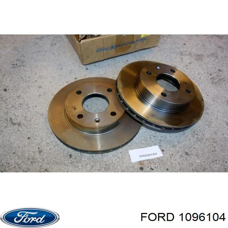 1096104 Ford диск тормозной передний