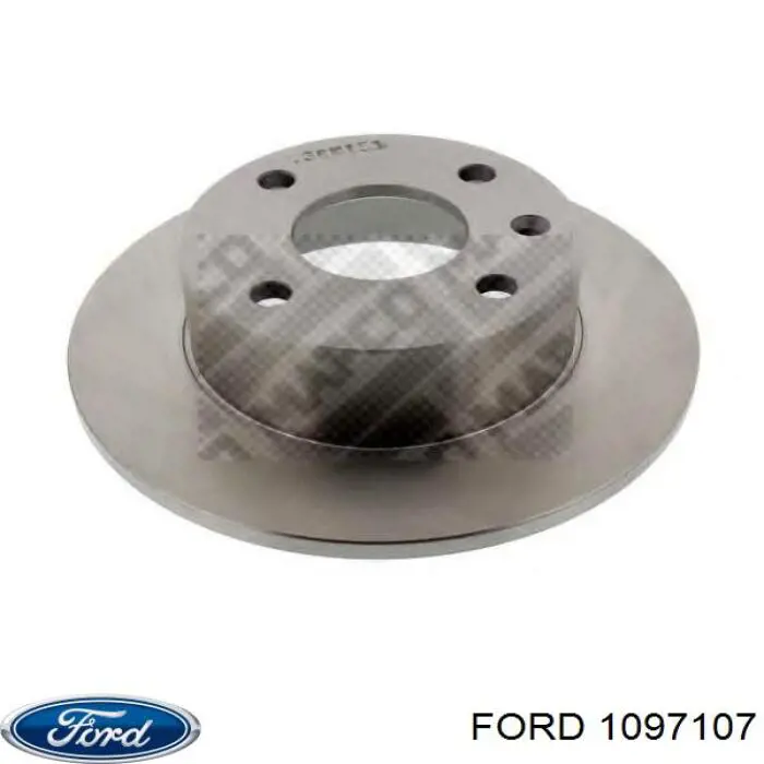 1097107 Ford диск тормозной передний