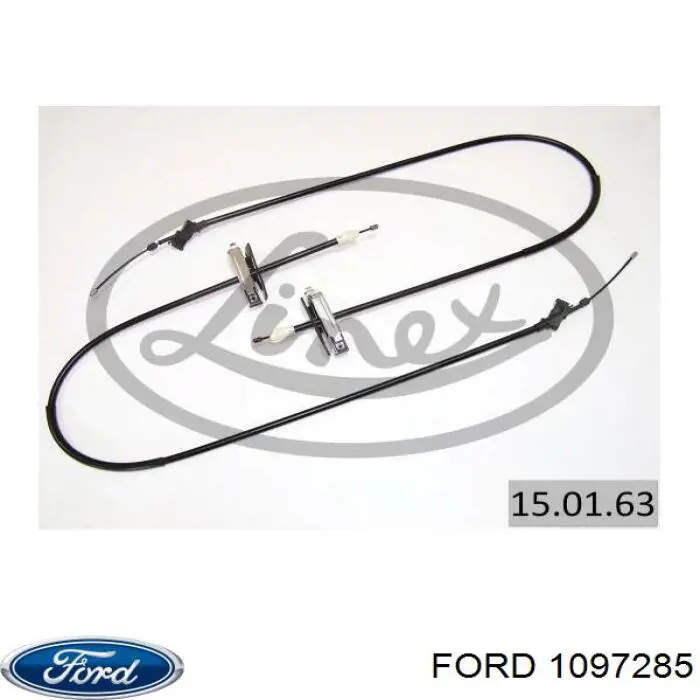 Задний трос ручника Ford 1097285 цена, от 22.77 USD